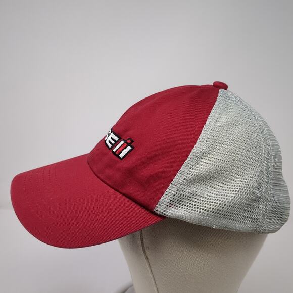 Case IH Slideback Mesh Back Trucker Hat Red One Size Outdoor Continental - Picture 3 of 9